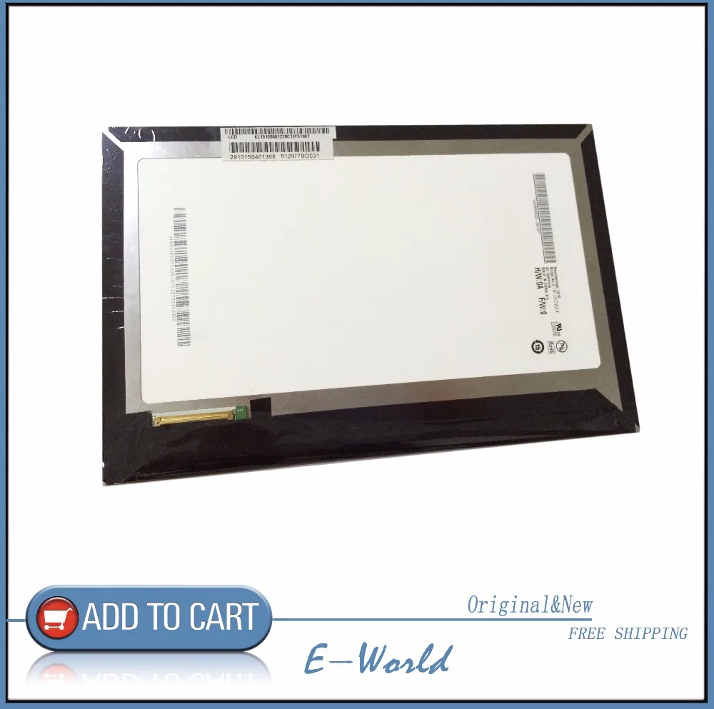 

Original and New 10.1inch LCD screen B101UAT02.2 B101UAT02 for A700 tablet pc free shipping