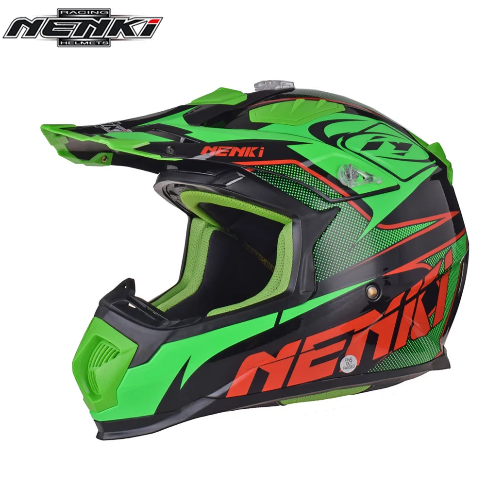NENKI MX шлем для мотокросса, мотоциклетный шлем с полным лицом, шлем для горного мотоцикла, кросс, питбайк, грязевые шлемы для квадроциклов, мотоциклетный шлем, шлем, ECE2205