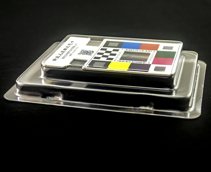 Заказной одноразовый запас электронный блистерный пластиковый контейнер