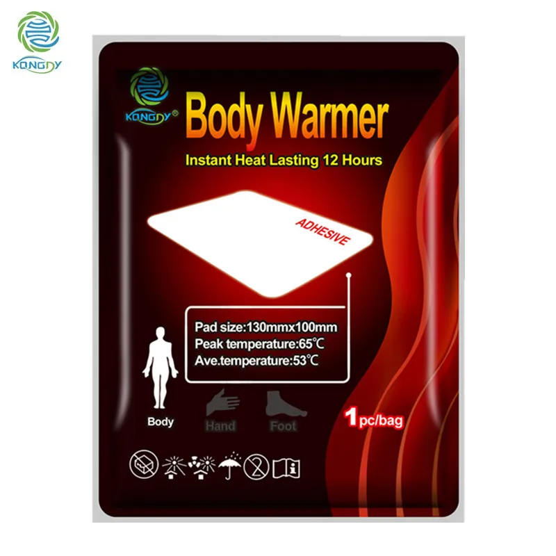 KONGDY женская забота высокое качество теплые накладки для тела 8 пакетов/лот
