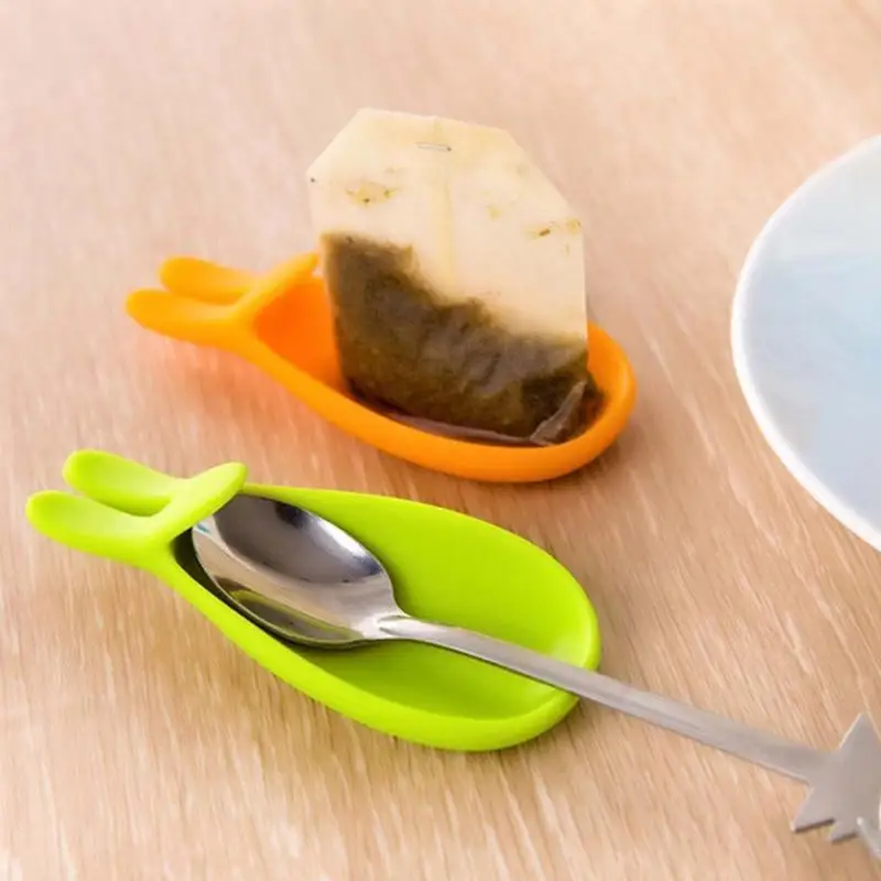 Silicone Tea Bag Holder Clips Cute Rabbit Cup Mug Infusers Multi-functional Kitchen Tool |