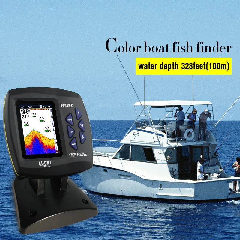 Рыболокатор русская меню цветной рыболокатор глубина обнаружения 100 м/328фт