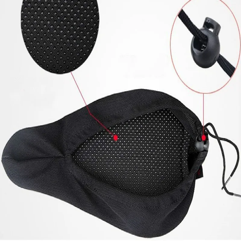 Мягкий чехол для велосипедного сиденья Нескользящая подушка седла Новый