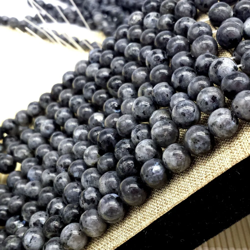 Натуральные индийские бусины из Лабрадорита круглые модный стиль подходит для