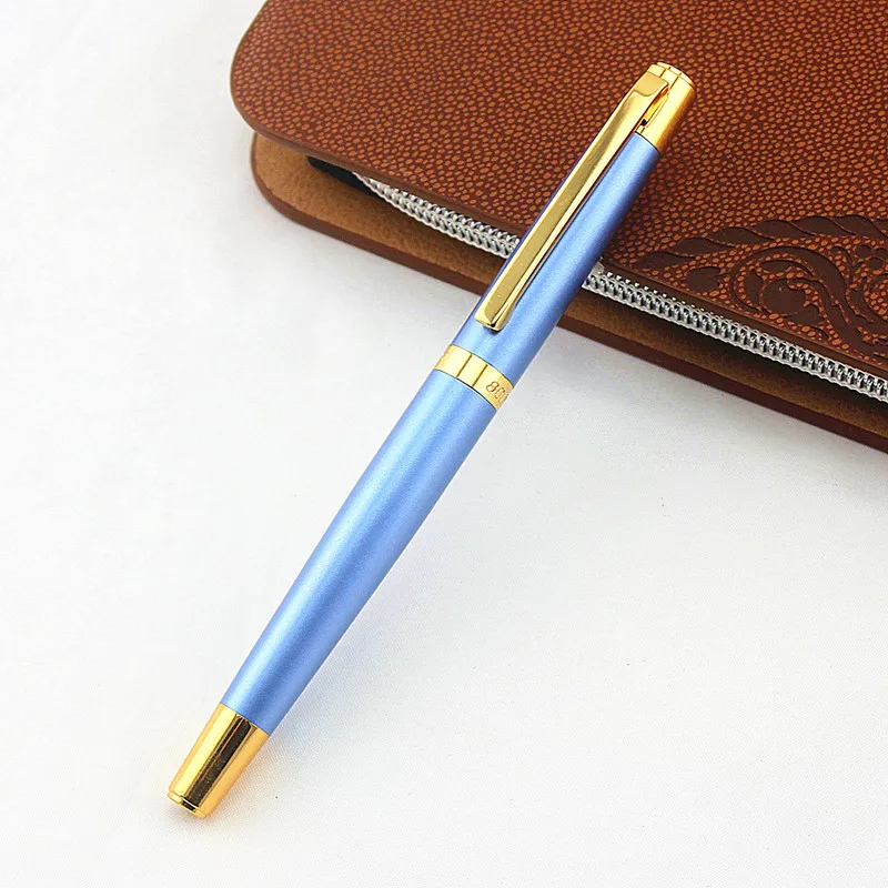 Ручка для авторучки из нержавеющей стали металлическая авторучка шариковая