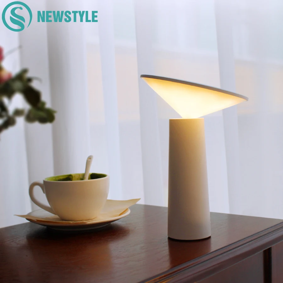 Диммер настольная лампа для защиты глаз Светодиодная чтения с USB зарядкой