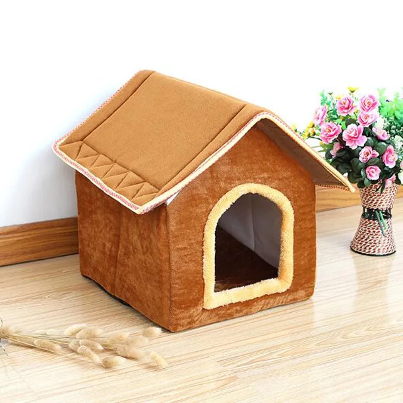 Fine joy Dog House кровати для кошек диваны съемная крышка коврик конфетного цвета