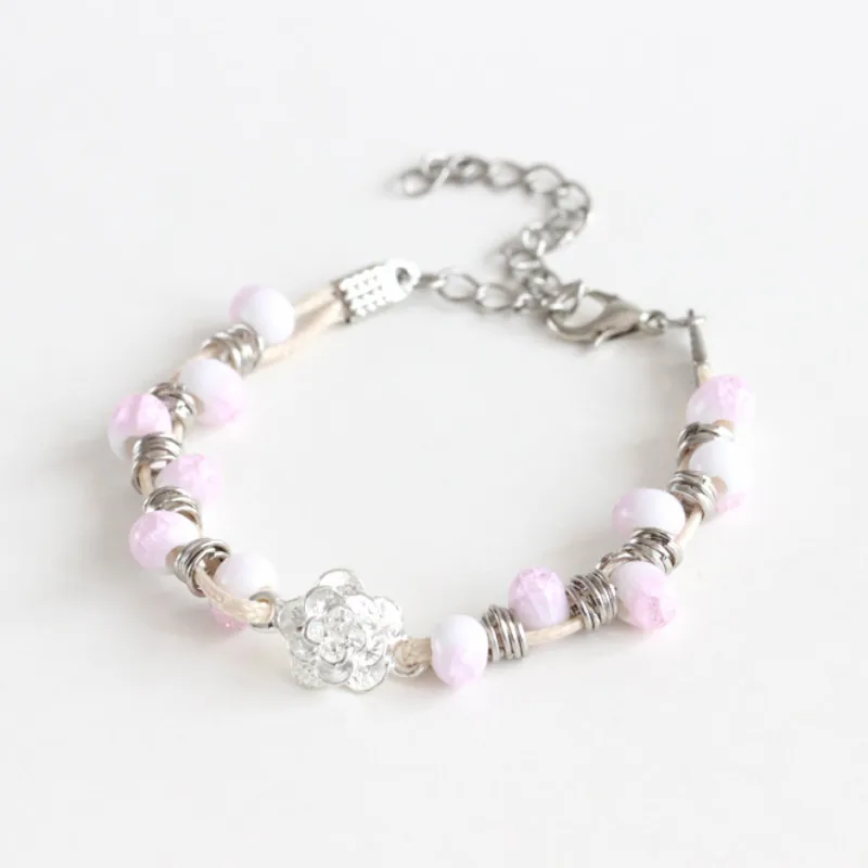 Новый дизайн 2020 очаровательные керамические бусины ручной работы со льдом и