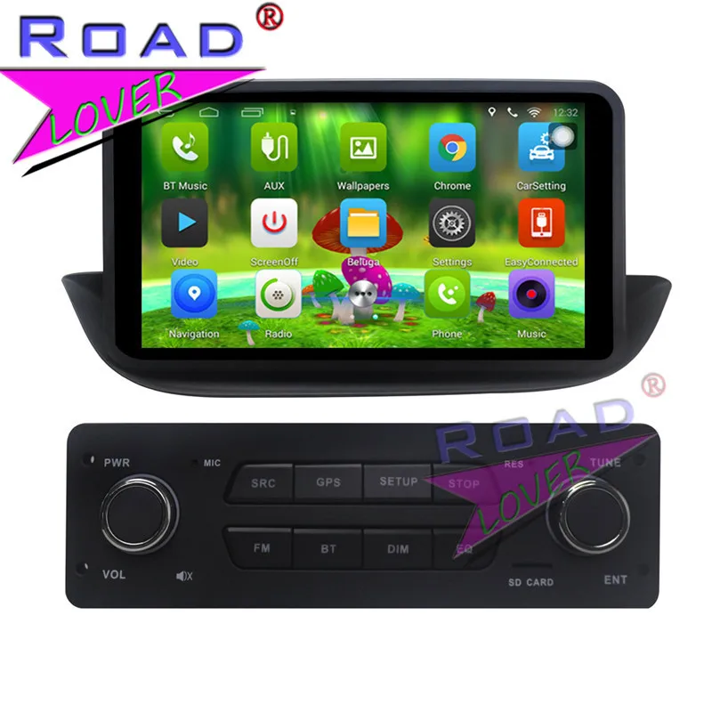 Медиацентр автомобильный TOPNAVI Android 6 0 2 ГБ + 32 9 дюймов для Peugeot 308 2012 2015 стерео GPS