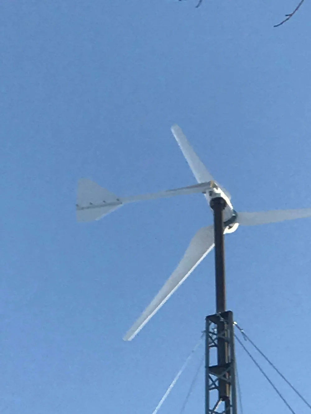 Tumo Int 2000 Вт 3 лезвия пушистый хвост ветровой турбины генератор с ветром и