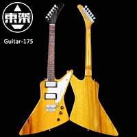 wooden handcrafted miniature guitar model guitar 175 guitar display with case and stand not actual guitar for display only