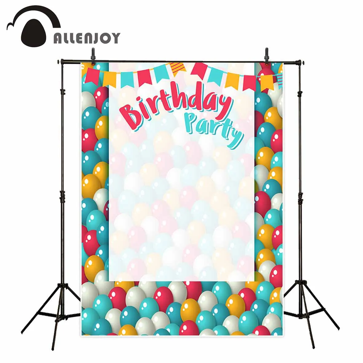 

Allenjoy фоны для фотостудии шар Цветные Дети День рождения пользовательский фон новорожденный оригинальный дизайн фантастический реквизит