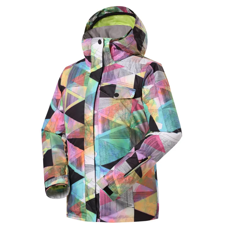 Высокое качество gsou snow женщины лыжная куртка сноуборд открытый женские зимние