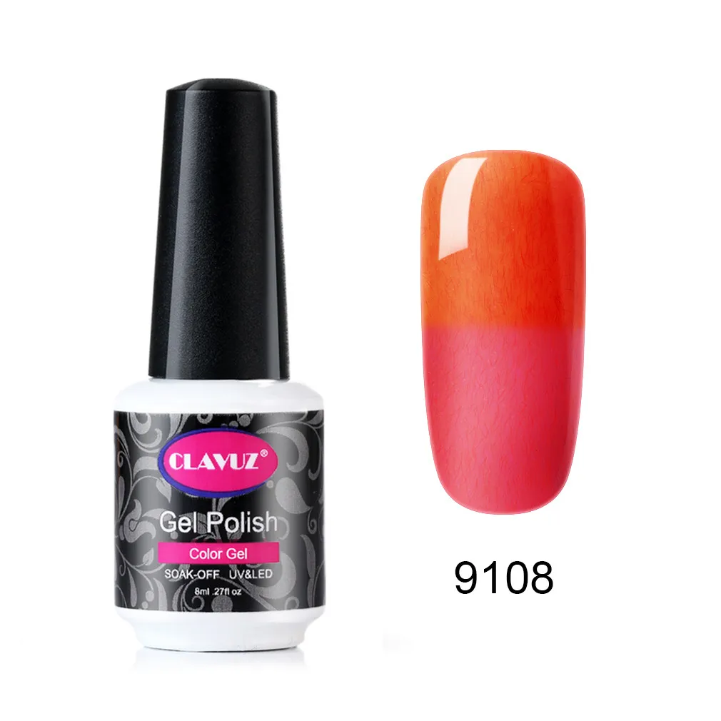 Светодиодная лампа для ногтей CLAVUZ термо-Гибридный лак с эффектом замачивания и