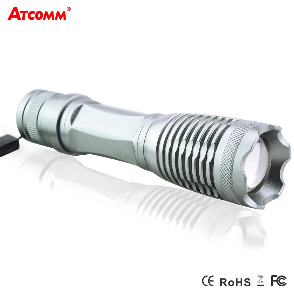 Высокий люмен XML-T6 светодиодный фонарик IP65 Водонепроницаемый 18650 AAA батарея для