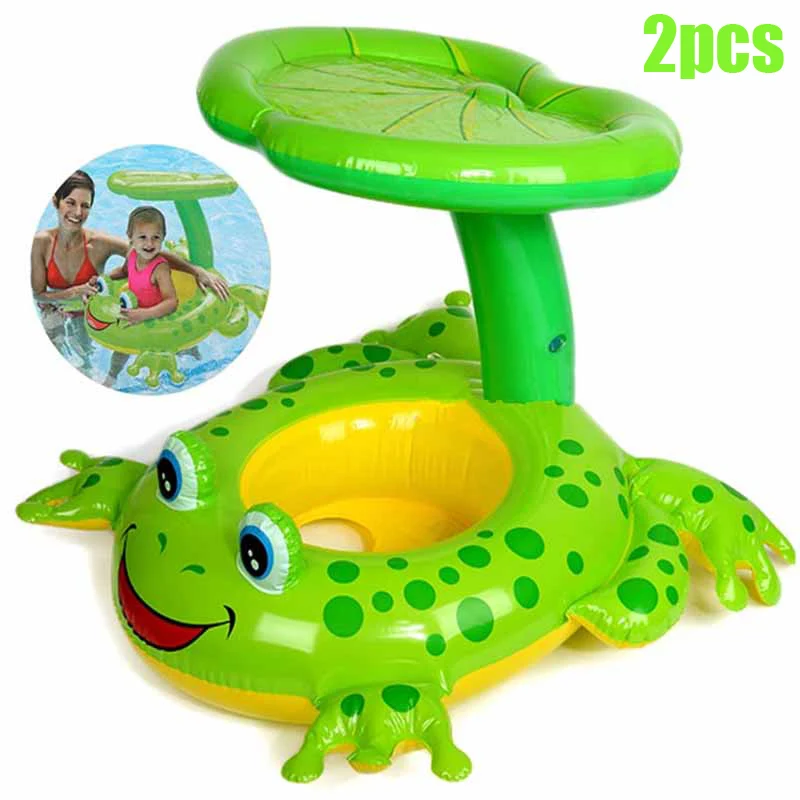 2 шт. милые детские надувные аксессуары для бассейна сиденье лодка водные виды