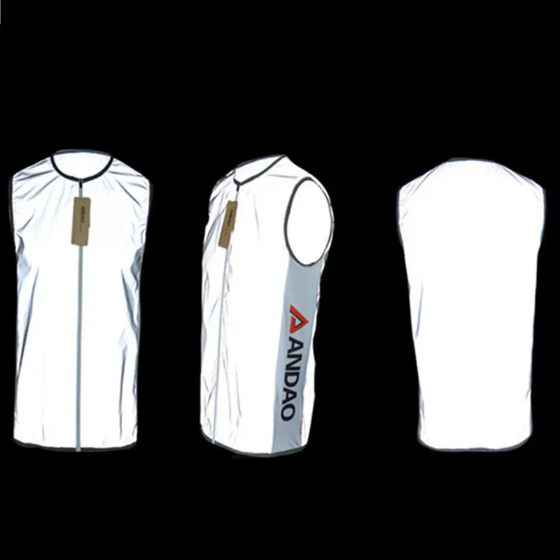 Детская безопасность Велоспорт Светоотражающие жилеты для мужчин женщин