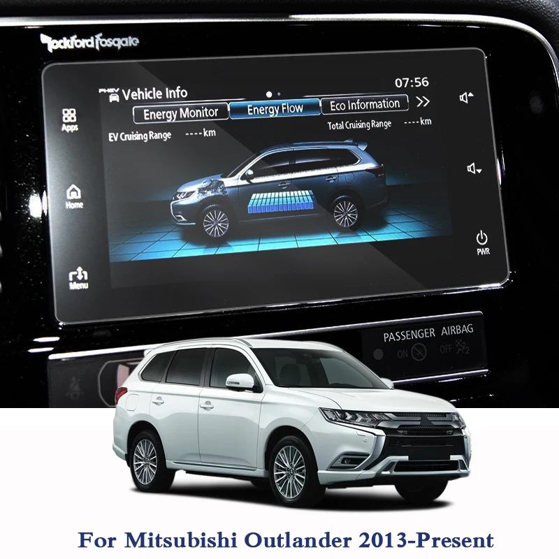 Защитная пленка на экран для Mitsubishi Outlander 2013 GPS навигатор стекло дисплея приборную