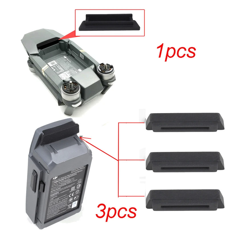 1 шт. для рамки 3 батареи Пылезащитная Заглушка Крышка DJI Mavic PRO Futural Digital JULL6 |