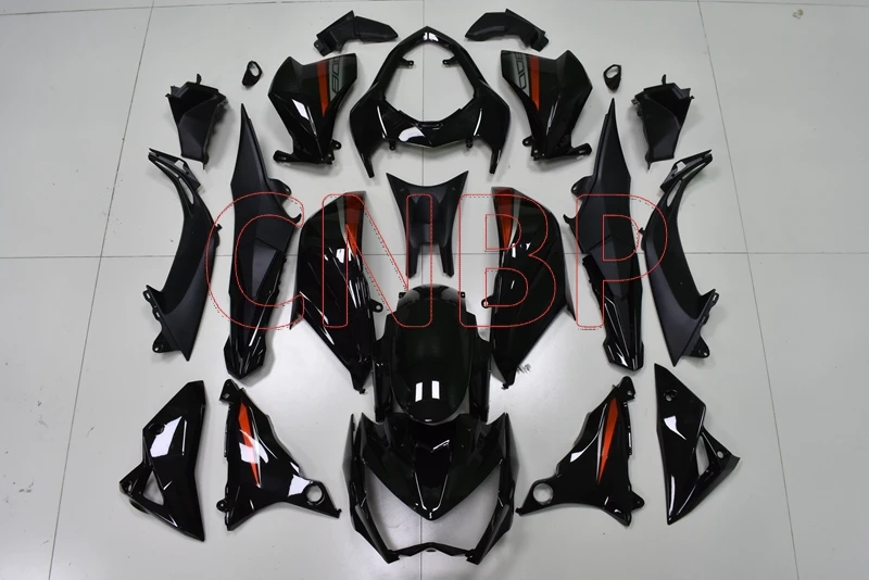 Обтекатели Z 800 2013 2016 черные наборы обтекателей для Kawasaki Z800 2014 без краски|Полные