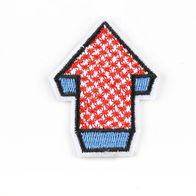 1 шт. любимая вышитая нашивка на пластыри экологичный индикатор направления