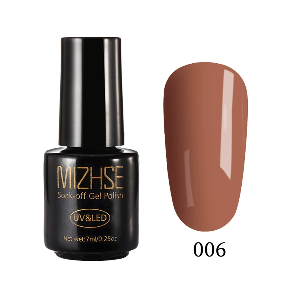 KBQN006 MIZHSE 7 мл УФ-гель для ногтей УФ светодиодный Lakier hybrydowin Гибридный гвоздь гель, полирующие средства Vernis Полупостоянный УФ светодиодный Гель-лак - Цвет: KBQN006