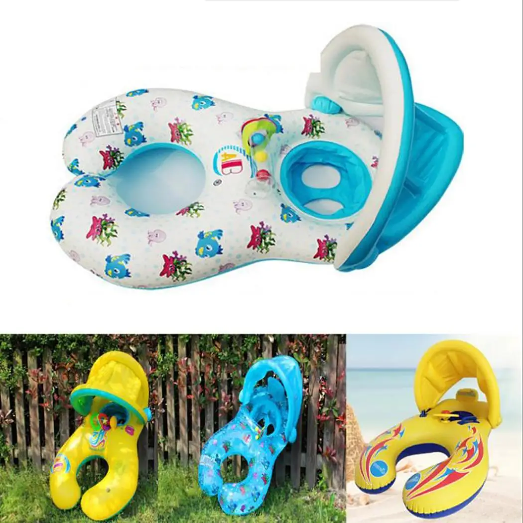 Прочный Милый принт надувной плавательный круг безопасность сиденье кольцо