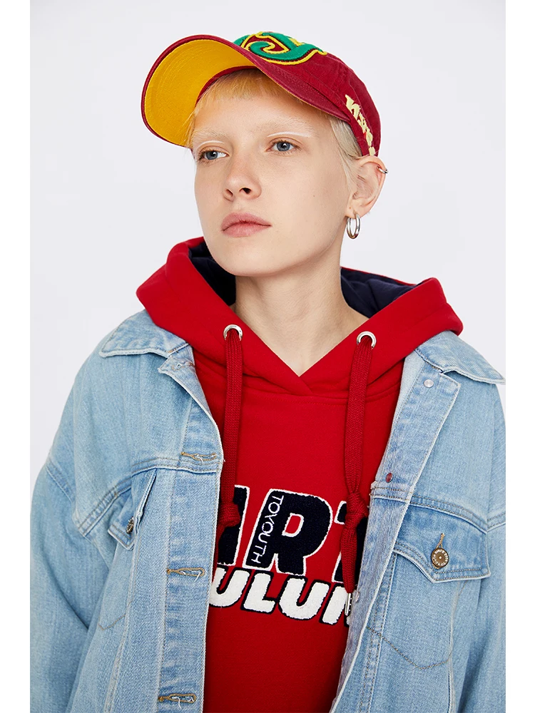 Toyouth Harajuku oversize-худи Для женщин Свободные утепленные кофты с длинными рукавами в Корейском стиле Pllovers толстовки уличная Sudadera Mujer