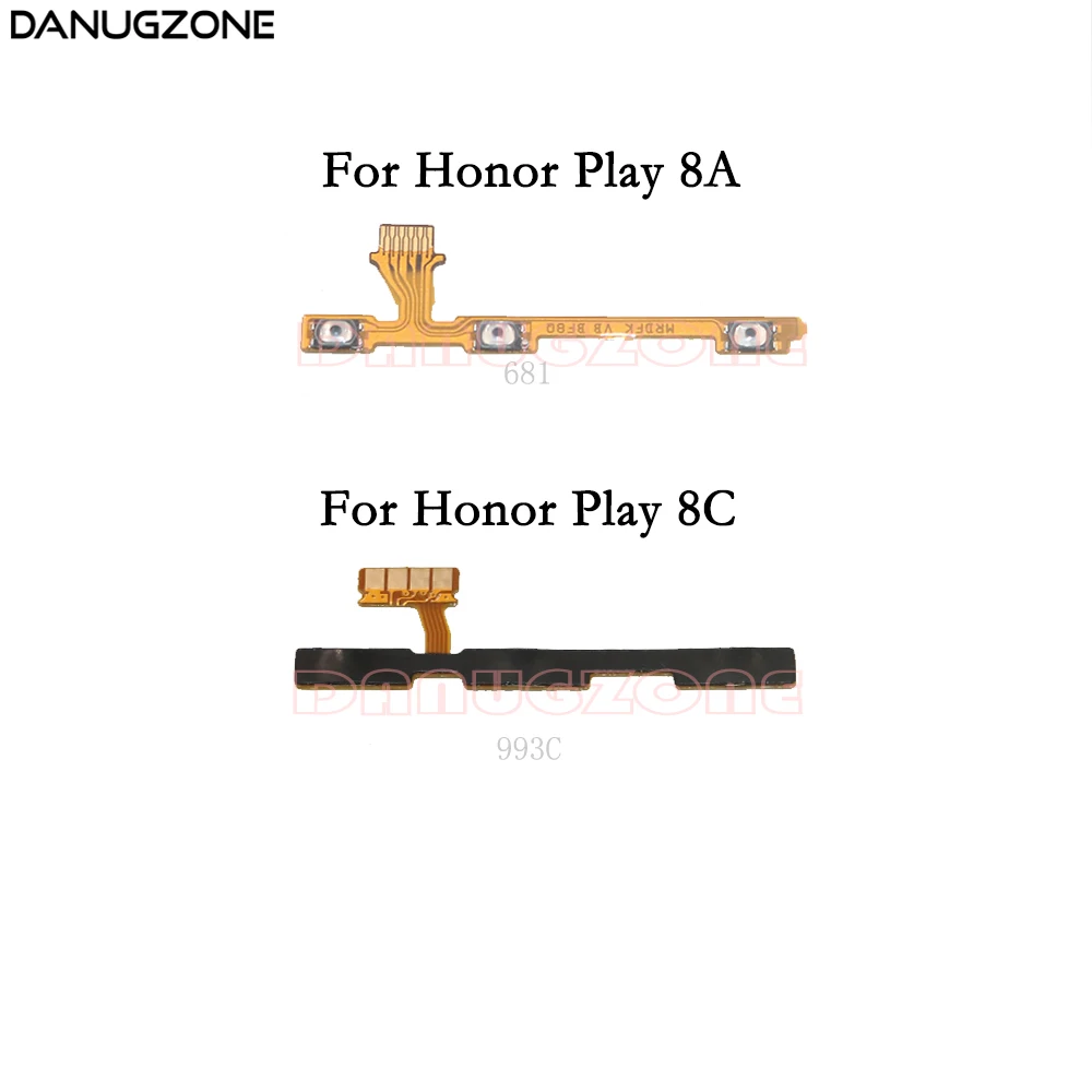 

Power Button Switch Volume Button Mute On / Off Flex Cable For Huawei Honor Play 8A 8C