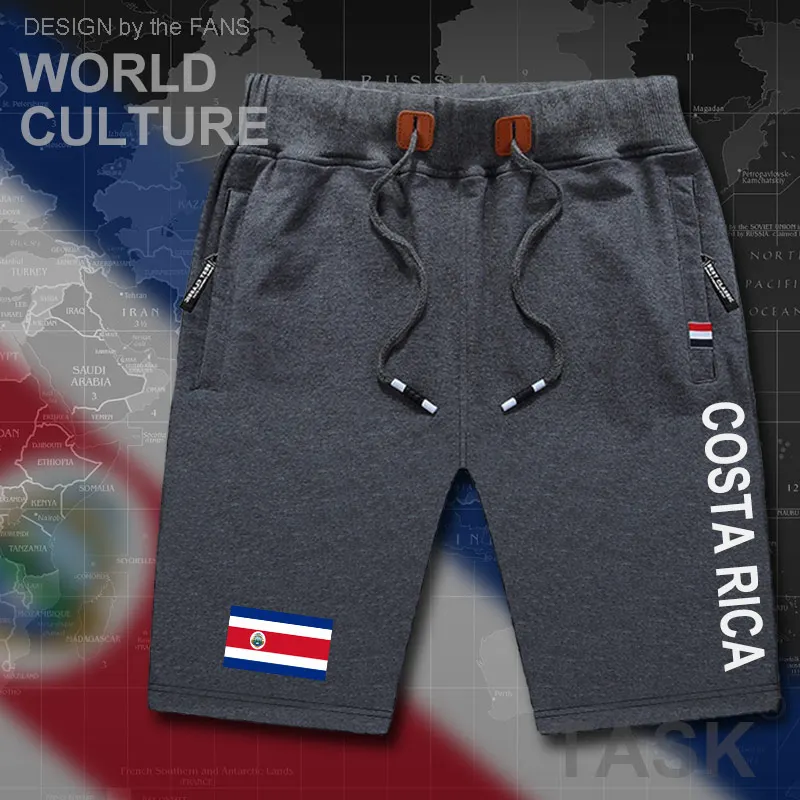 Мужские пляжные шорты мужские для занятий спортом с флагом на молнии карманами