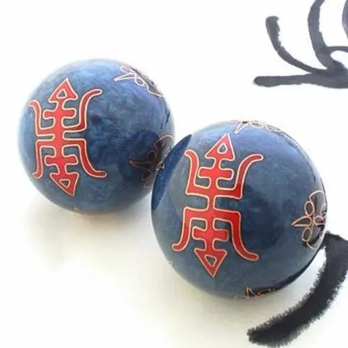 50 мм 40 Перегородчатые шарики baoding w/китайский почерк долговечность в нескольких
