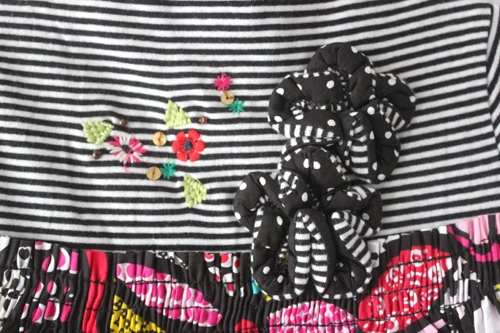 Брендовое платье для девочек модель 2019 года Осеннее французское Модное детское с