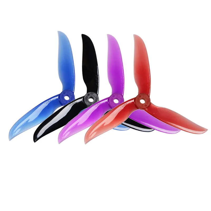 6 пар Dalprop Cyclone T5040C 5 дюймовый 3 лопастный Пропеллер CW CCW 4 цвета для FPV Racing Drone Multirotor