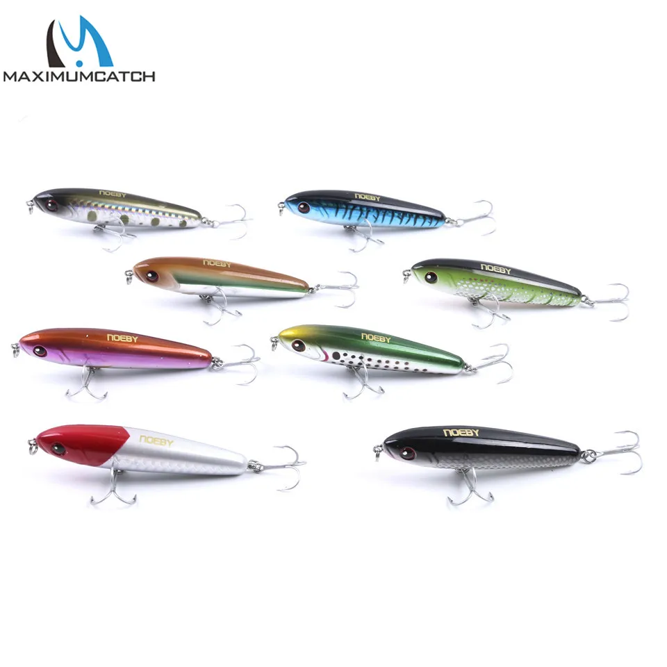 Рыболовные приманки NOEBY Minnow 75 мм 28 г sinking0 5 1 8 м жесткие Leurre Dur Peche Souple Shad с