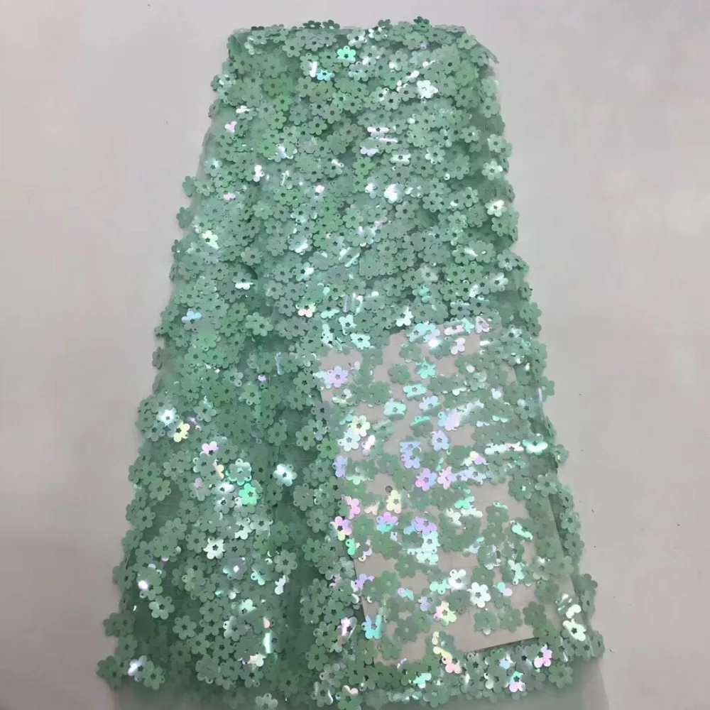 Оптовая цена высококачественные блестки кружевной ткани вышитая кружевная тюль