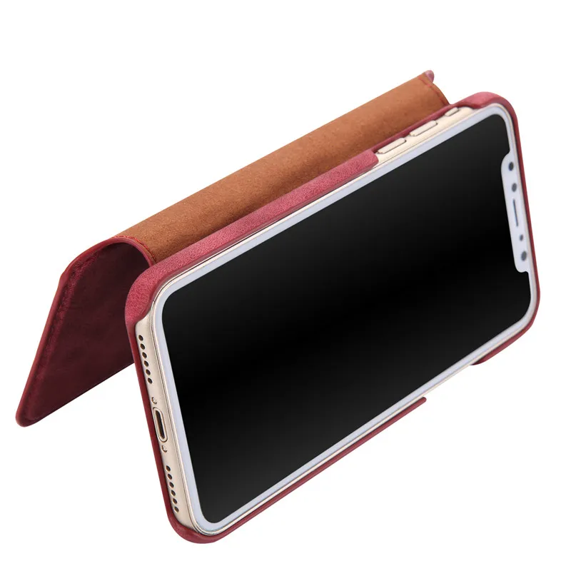 Официальный чехол NeWisdom для iphone X, кожаный чехол-книжка, кошелек, чехол s Apple iphone X, слот для карт, флип-чехол для iphone Xs max, чехол xr