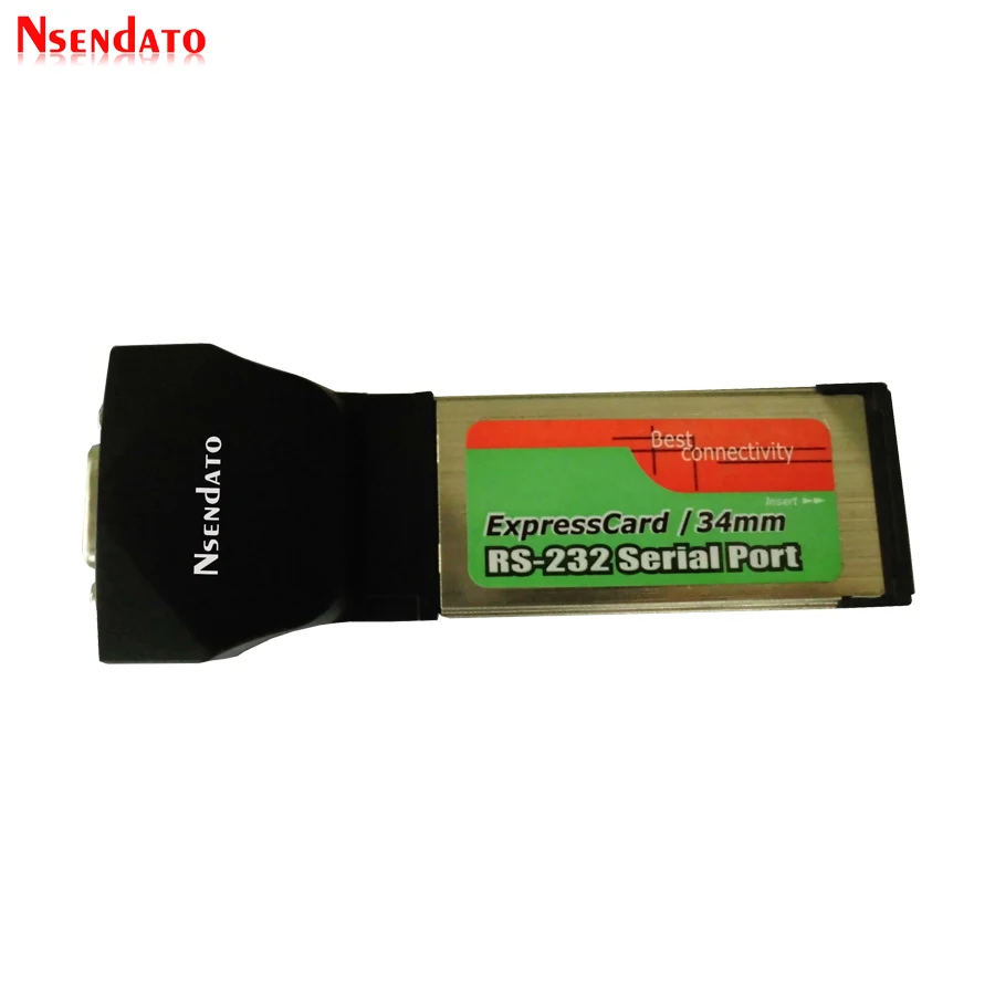 Express Card ExpressCard 34 мм до RS232 RS 232 DB9 серийный Порты и разъёмы карты расширения адаптер