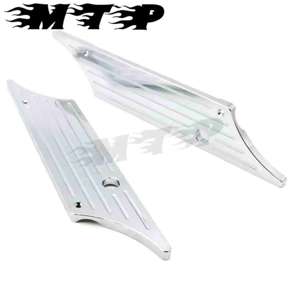 Хромированный/черный чехол сумка с ЧПУ для крепления на седле защелка Harley Touring Road