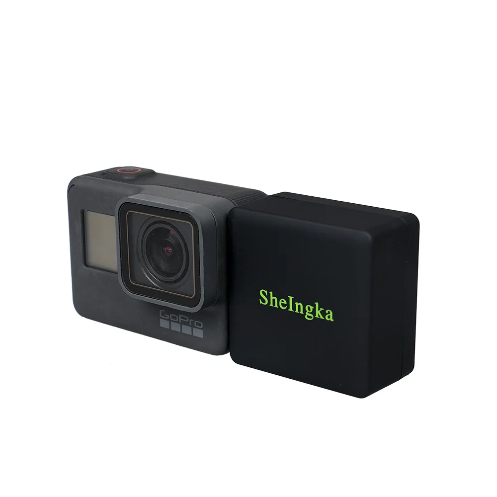 2300 мАч батарея Insiede запасные аккумуляторы для телефонов для Gopro hero 5 6 7 черный водостойкий Чехол защитный корпус рамки в виде ракушки для GOPRO 5 камера