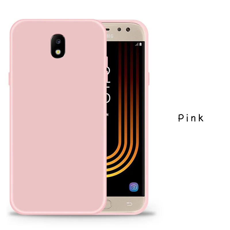 Pink Силиконовый чехол для samsung Galaxy J8 чехол откидная крышка iphone х 3D рельеф для Galaxy J7 Pro Чехол милый для J8 бамперы - Цвет: Pink
