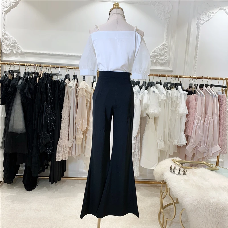 HIGH STREET Новый Стильный дизайнерский костюм 2020 комплект женская блузка с бантом и