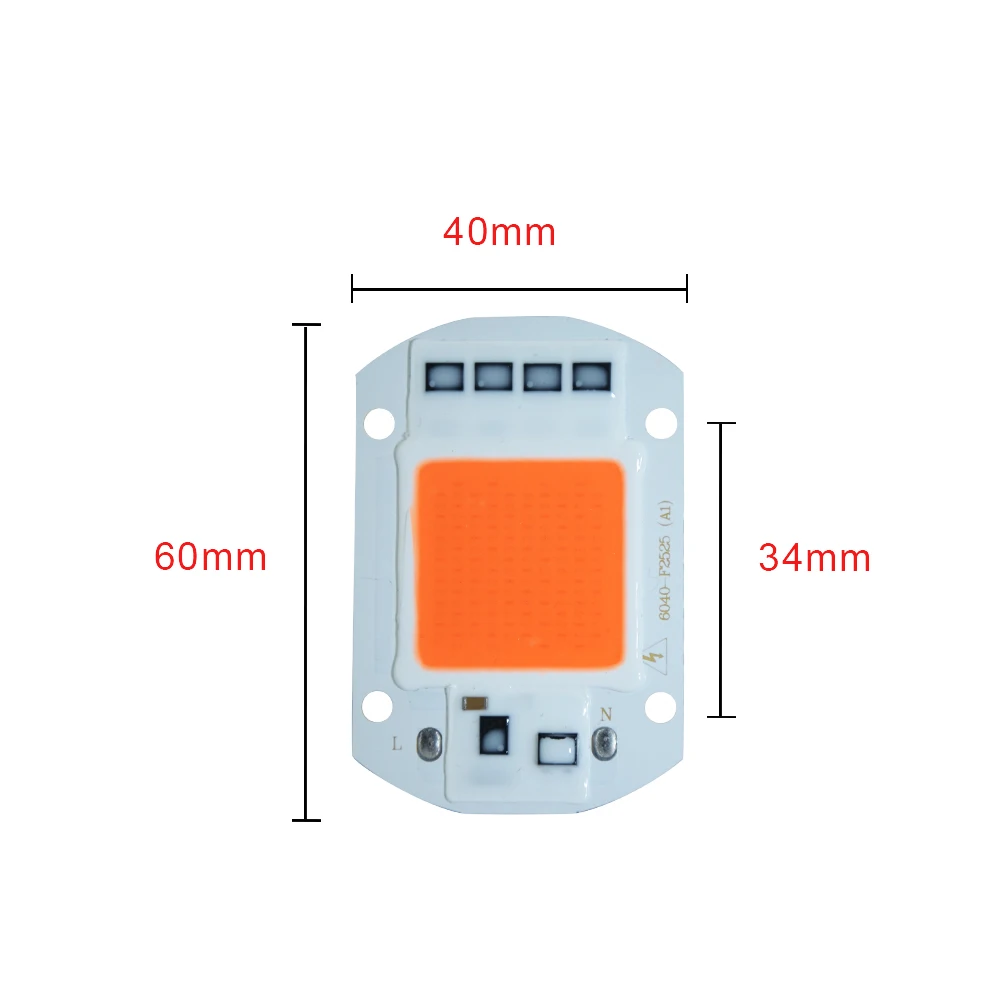 

Vacamm LED Grow Light Full Spectrum 20w 30w 50w AC 220V Indoor Plant Lamp For Indoor Plant Vegetables Seedling Grow and Flower