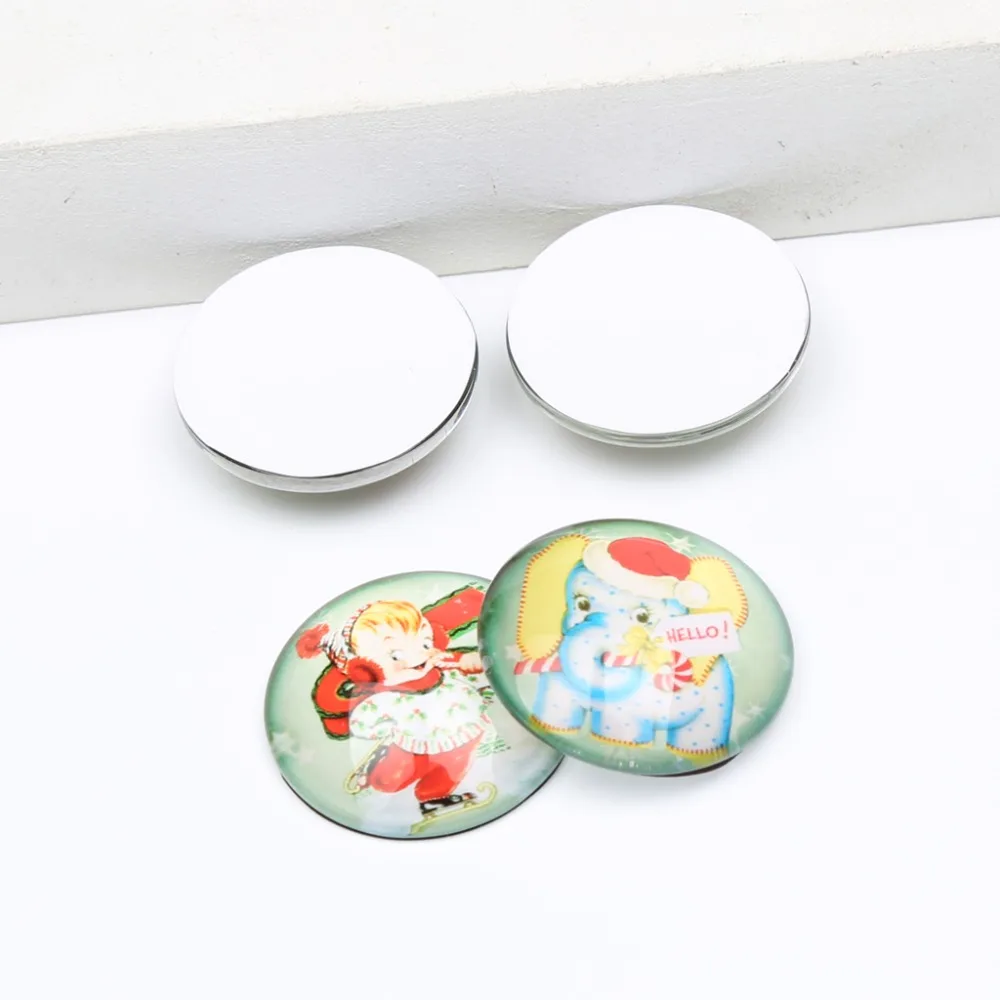 20 шт. винтажные круглые ювелирные изделия мм 25