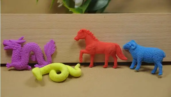 12 шт./компл. случайный зодиака Волшебные водяные бусины выращивания вода шарики