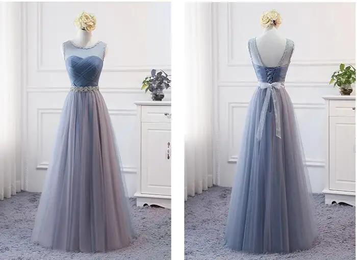 Высококачественные тюлевые длинные и короткие платья подружки невесты