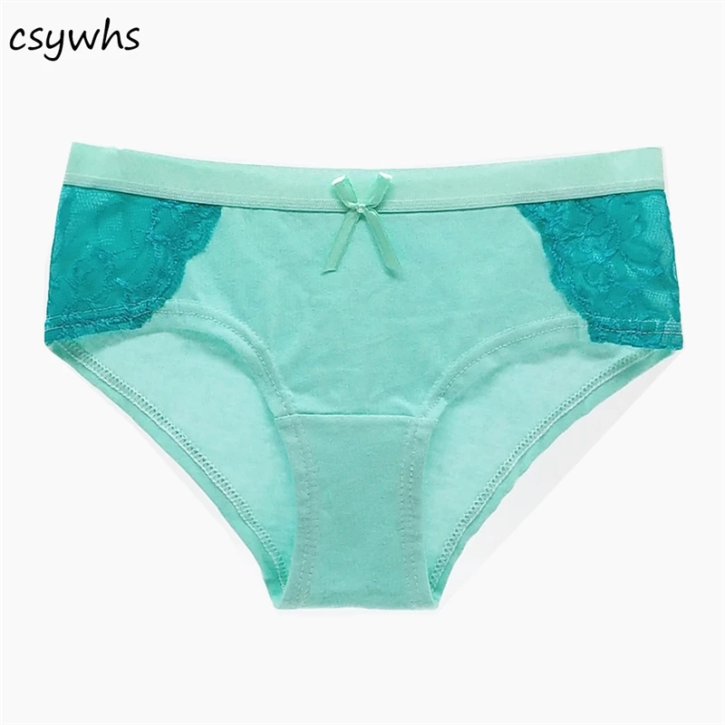 CSYWHS хлопковые кружевные трусики женские сексуальные нижнее белье для девочек M L