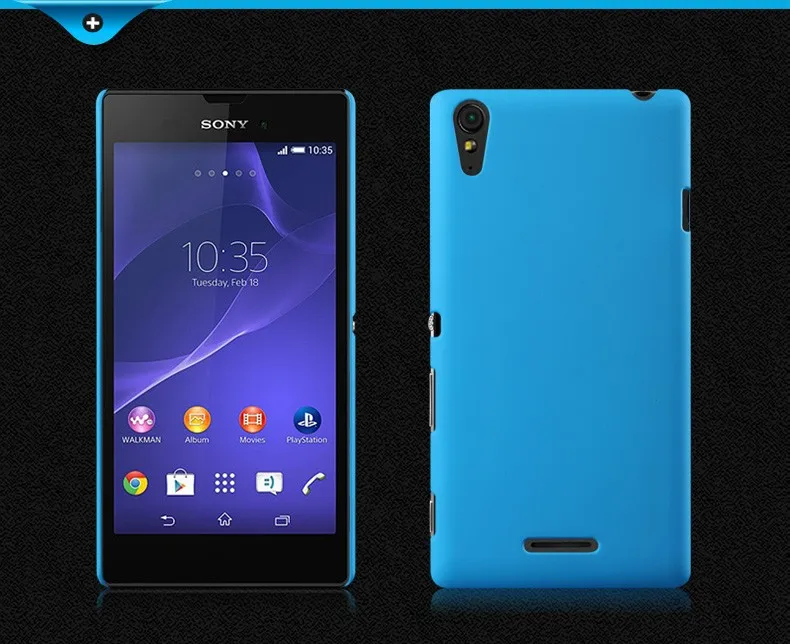 Матовая Пластик Coque 5.3For sony Xperia T3 чехол для sony Xperia T3 T 3 Lte D5103 D5102 D5106 телефона чехол-лента на заднюю панель