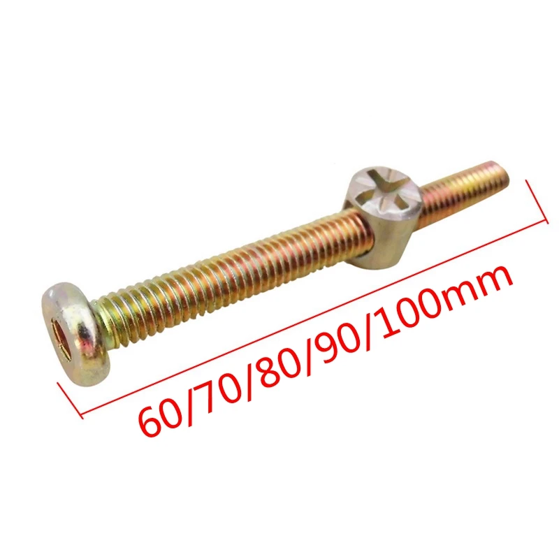 Высокое качество баррель гайка крест дюбель кроватки мебель шлицевая