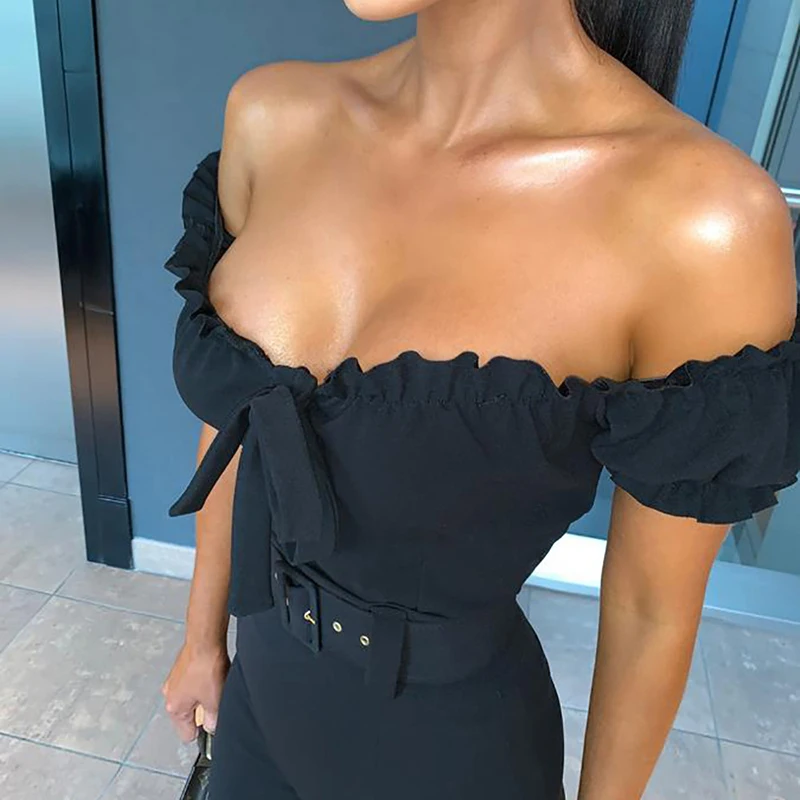 Неоновый цвет макет шеи женский боди модный обтягивающий комбинезон с