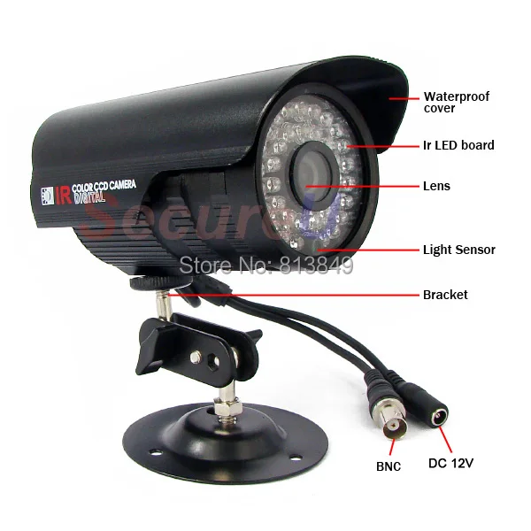 Sony effio-e 700TVL bullet waterproof cctv security camera surveillance video monitor system 16ch thermal alarm DVR kits 2TB HDD |